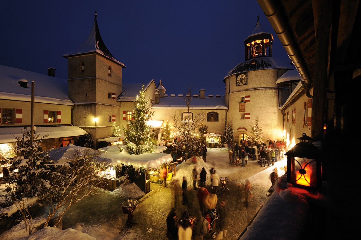 8.Advent Burg Hohenwerfen